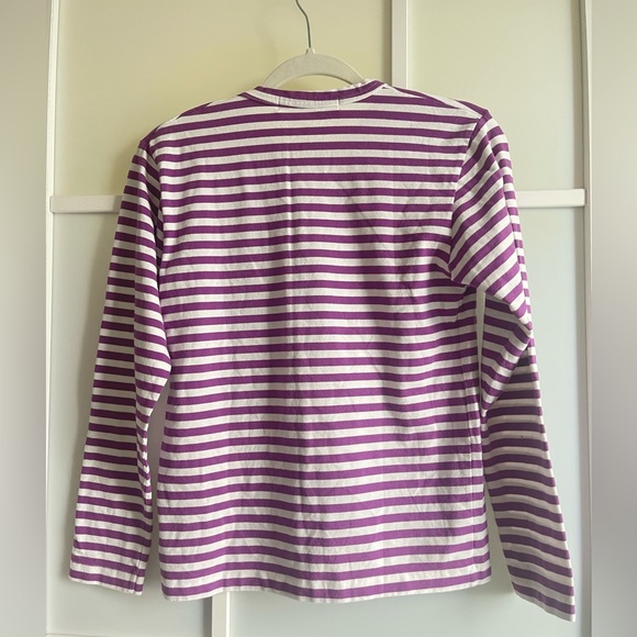 Comme des Garçons Play Striped Long Sleeve - Picture 6 of 6